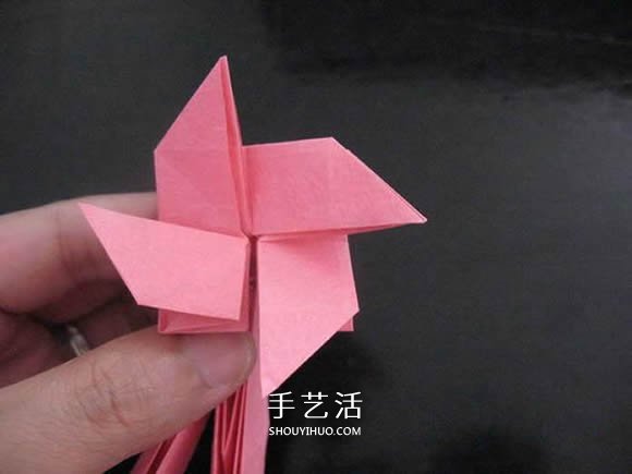 贈送初戀的小禮物！折紙薔薇戒指的折法圖解 -  rpnrmr.com