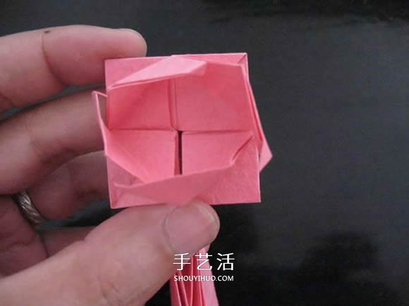 贈送初戀的小禮物！折紙薔薇戒指的折法圖解 -  rpnrmr.com