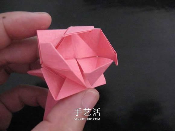贈送初戀的小禮物！折紙薔薇戒指的折法圖解 -  rpnrmr.com