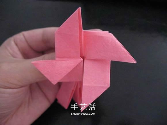 贈送初戀的小禮物！折紙薔薇戒指的折法圖解 -  rpnrmr.com