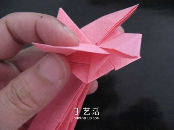贈送初戀的小禮物！折紙薔薇戒指的折法圖解 -  rpnrmr.com