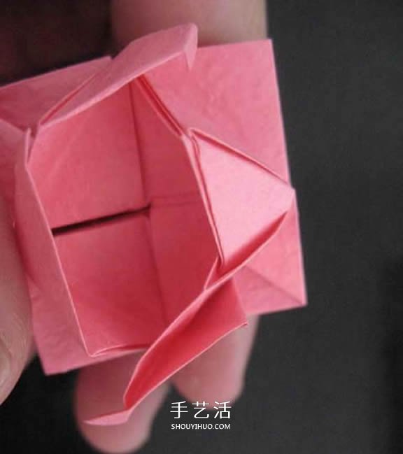 贈送初戀的小禮物！折紙薔薇戒指的折法圖解 -  rpnrmr.com