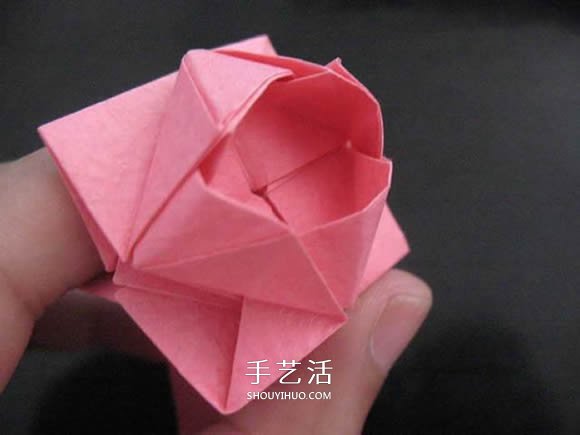 贈送初戀的小禮物！折紙薔薇戒指的折法圖解 -  rpnrmr.com