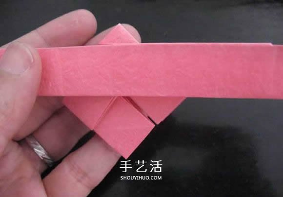 贈送初戀的小禮物！折紙薔薇戒指的折法圖解 -  rpnrmr.com