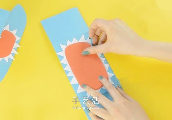 簡單做紙鯊魚的教程 好玩鯊魚手偶的折紙圖解 -  rpnrmr.com