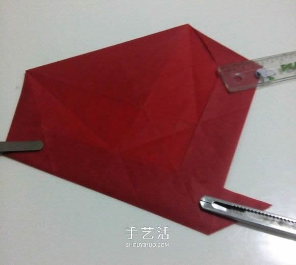 瑞獸麒麟的折法圖解過程 折紙神谷哲史的麒麟 -  rpnrmr.com