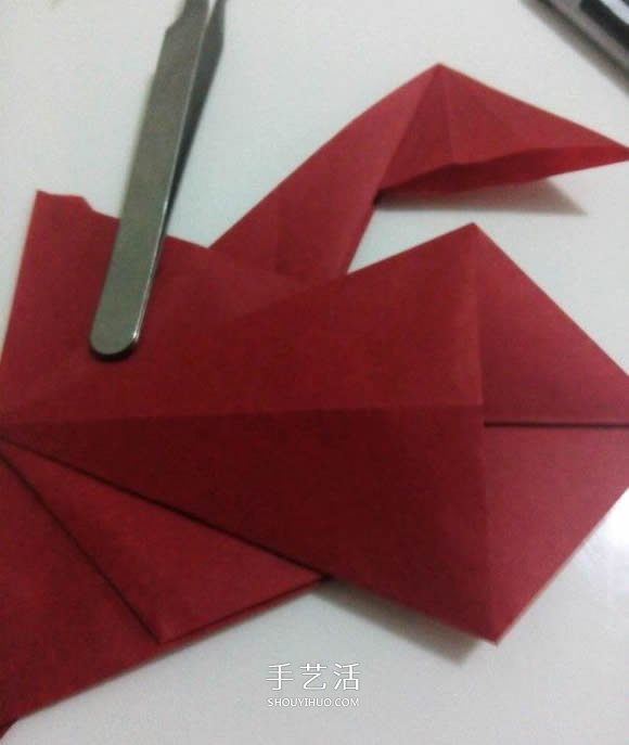 瑞獸麒麟的折法圖解過程 折紙神谷哲史的麒麟 -  rpnrmr.com