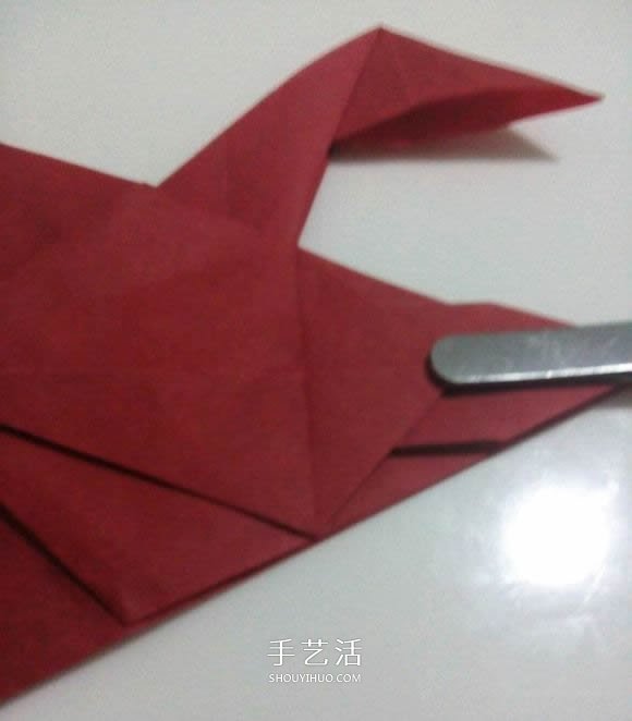 瑞獸麒麟的折法圖解過程 折紙神谷哲史的麒麟 -  rpnrmr.com