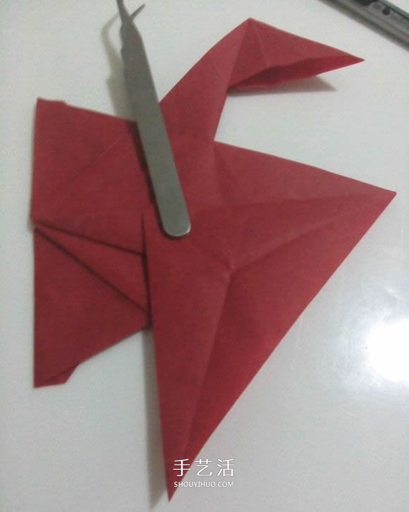 瑞獸麒麟的折法圖解過程 折紙神谷哲史的麒麟 -  rpnrmr.com