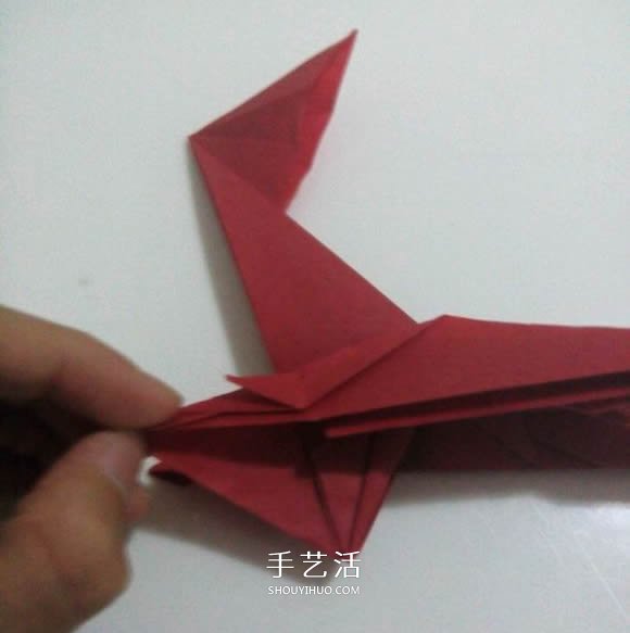 瑞獸麒麟的折法圖解過程 折紙神谷哲史的麒麟 -  rpnrmr.com