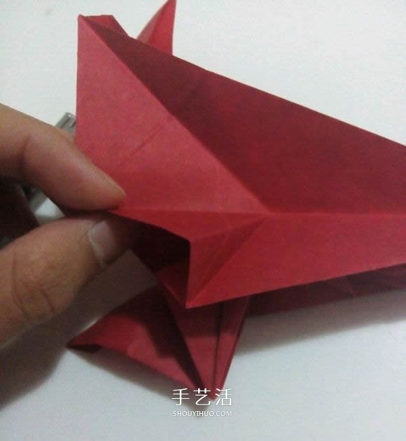 瑞獸麒麟的折法圖解過程 折紙神谷哲史的麒麟 -  rpnrmr.com