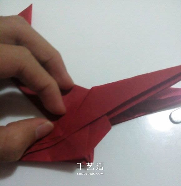 瑞獸麒麟的折法圖解過程 折紙神谷哲史的麒麟 -  rpnrmr.com