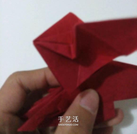 瑞獸麒麟的折法圖解過程 折紙神谷哲史的麒麟 -  rpnrmr.com