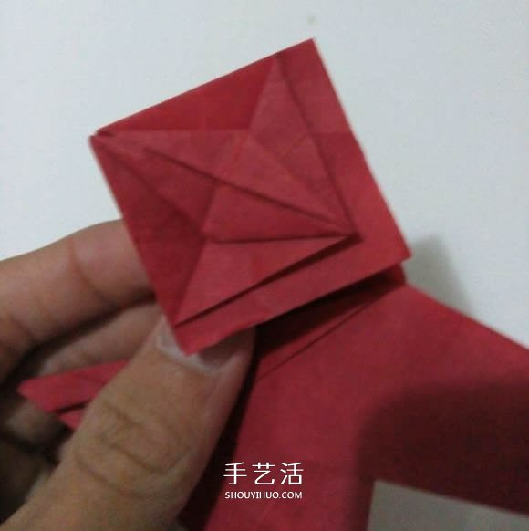 瑞獸麒麟的折法圖解過程 折紙神谷哲史的麒麟 -  rpnrmr.com