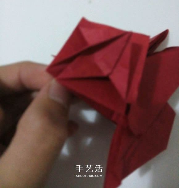 瑞獸麒麟的折法圖解過程 折紙神谷哲史的麒麟 -  rpnrmr.com