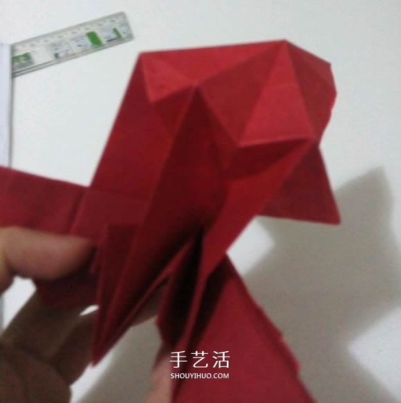 瑞獸麒麟的折法圖解過程 折紙神谷哲史的麒麟 -  rpnrmr.com