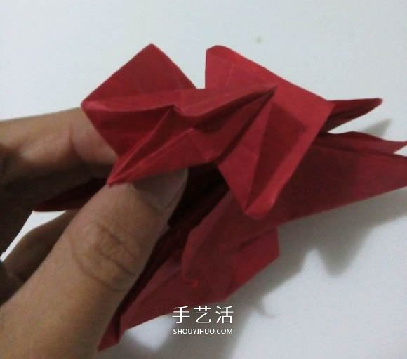 瑞獸麒麟的折法圖解過程 折紙神谷哲史的麒麟 -  rpnrmr.com