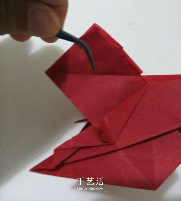 瑞獸麒麟的折法圖解過程 折紙神谷哲史的麒麟 -  rpnrmr.com