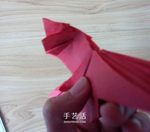瑞獸麒麟的折法圖解過程 折紙神谷哲史的麒麟 -  rpnrmr.com
