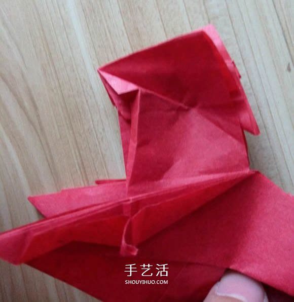 瑞獸麒麟的折法圖解過程 折紙神谷哲史的麒麟 -  rpnrmr.com