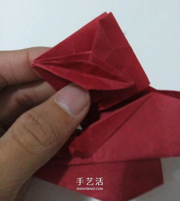 瑞獸麒麟的折法圖解過程 折紙神谷哲史的麒麟 -  rpnrmr.com