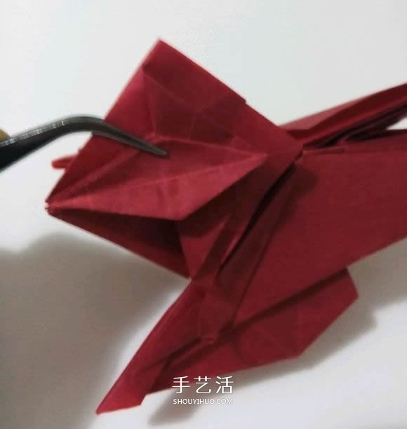 瑞獸麒麟的折法圖解過程 折紙神谷哲史的麒麟 -  rpnrmr.com