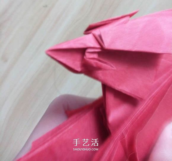 瑞獸麒麟的折法圖解過程 折紙神谷哲史的麒麟 -  rpnrmr.com