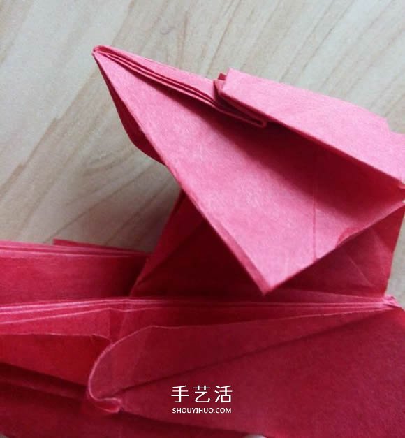 瑞獸麒麟的折法圖解過程 折紙神谷哲史的麒麟 -  rpnrmr.com