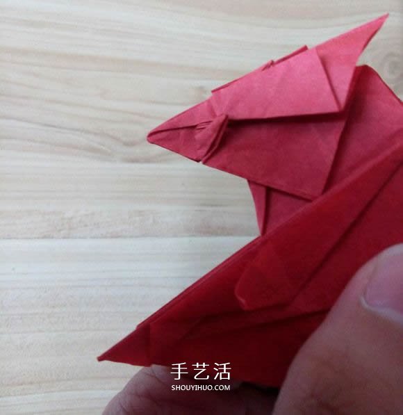 瑞獸麒麟的折法圖解過程 折紙神谷哲史的麒麟 -  rpnrmr.com