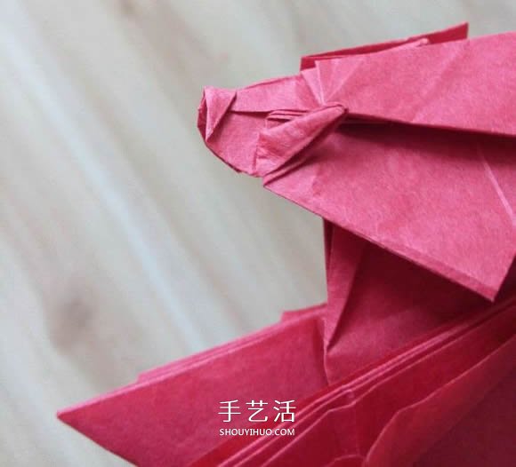 瑞獸麒麟的折法圖解過程 折紙神谷哲史的麒麟 -  rpnrmr.com