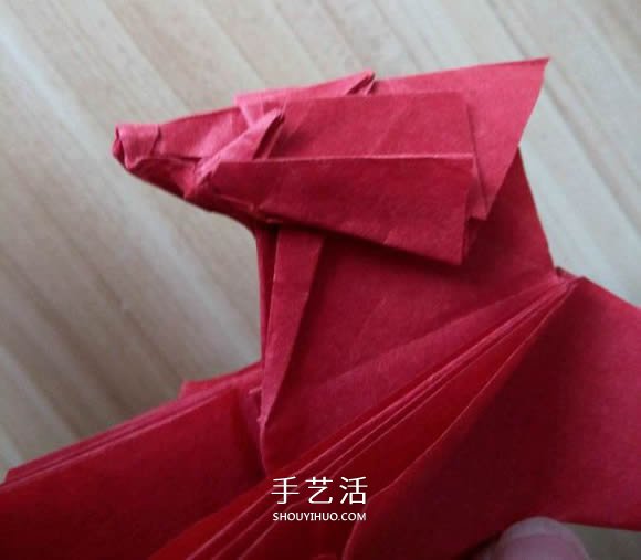 瑞獸麒麟的折法圖解過程 折紙神谷哲史的麒麟 -  rpnrmr.com