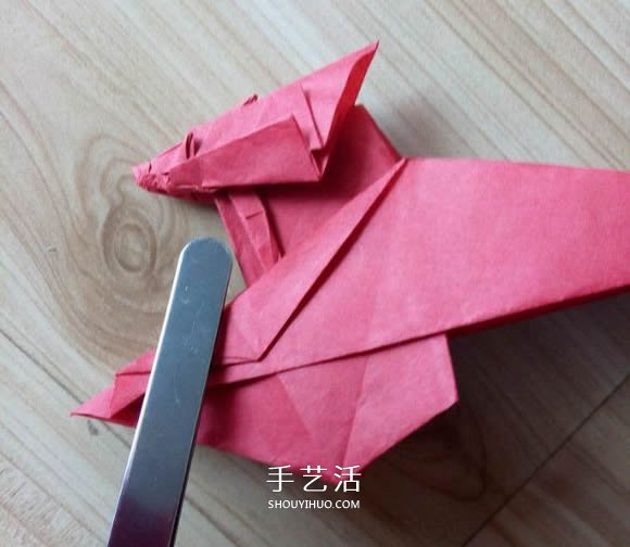 瑞獸麒麟的折法圖解過程 折紙神谷哲史的麒麟 -  rpnrmr.com