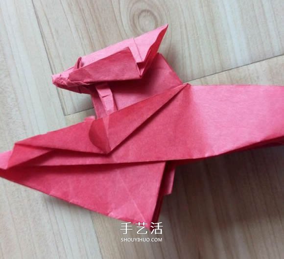 瑞獸麒麟的折法圖解過程 折紙神谷哲史的麒麟 -  rpnrmr.com