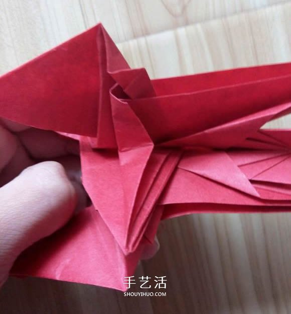 瑞獸麒麟的折法圖解過程 折紙神谷哲史的麒麟 -  rpnrmr.com