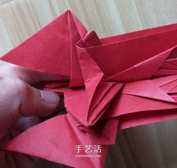 瑞獸麒麟的折法圖解過程 折紙神谷哲史的麒麟 -  rpnrmr.com
