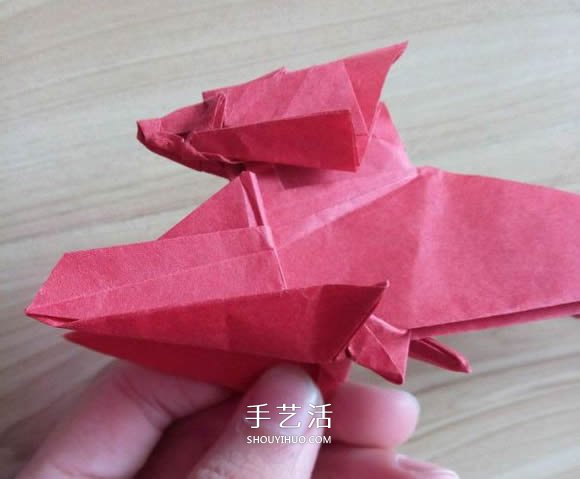 瑞獸麒麟的折法圖解過程 折紙神谷哲史的麒麟 -  rpnrmr.com