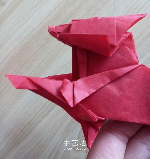 瑞獸麒麟的折法圖解過程 折紙神谷哲史的麒麟 -  rpnrmr.com