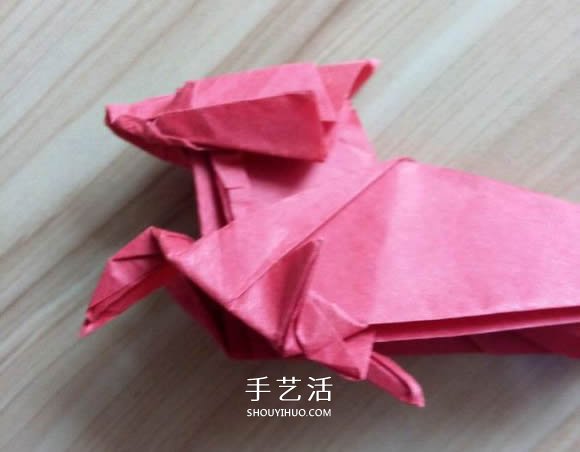 瑞獸麒麟的折法圖解過程 折紙神谷哲史的麒麟 -  rpnrmr.com