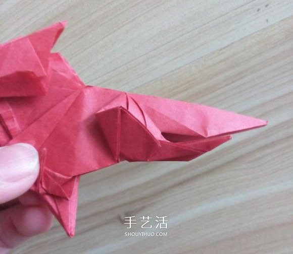 瑞獸麒麟的折法圖解過程 折紙神谷哲史的麒麟 -  rpnrmr.com