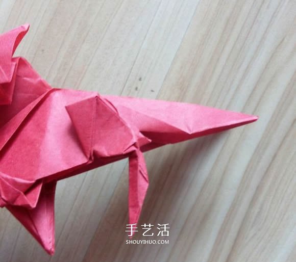 瑞獸麒麟的折法圖解過程 折紙神谷哲史的麒麟 -  rpnrmr.com