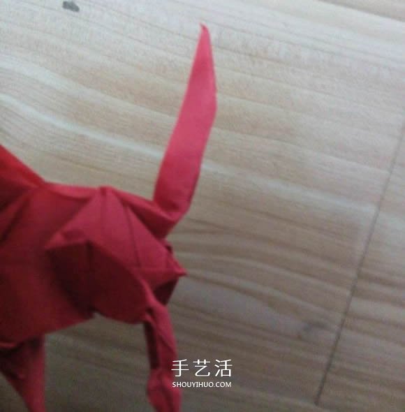 瑞獸麒麟的折法圖解過程 折紙神谷哲史的麒麟 -  rpnrmr.com