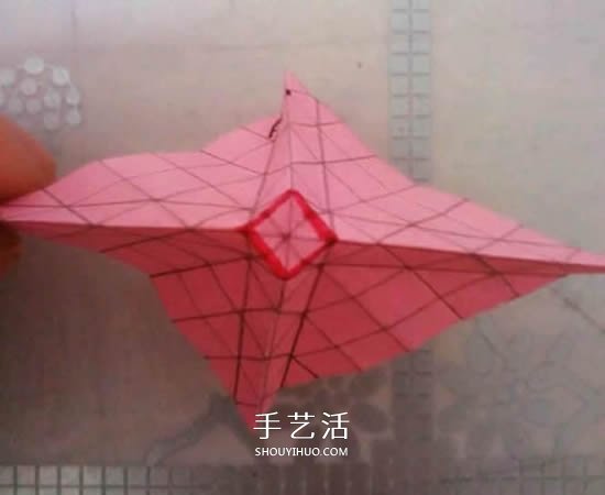 情人節(jié)禮品盒折紙圖解 好看韓式玫瑰禮盒的折法 -  rpnrmr.com