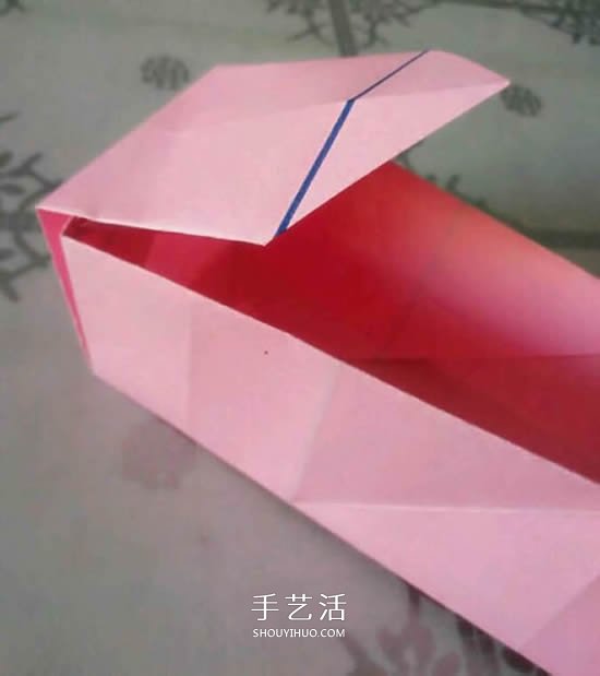 情人節(jié)禮品盒折紙圖解 好看韓式玫瑰禮盒的折法 -  rpnrmr.com