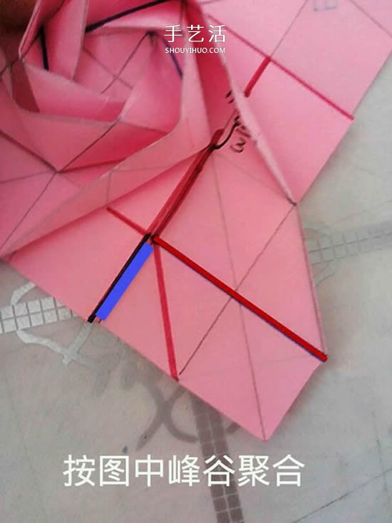 情人節(jié)禮品盒折紙圖解 好看韓式玫瑰禮盒的折法 -  rpnrmr.com