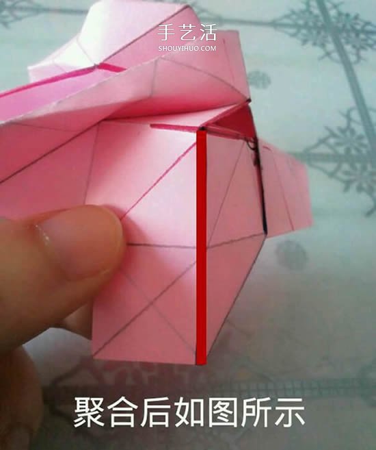 情人節(jié)禮品盒折紙圖解 好看韓式玫瑰禮盒的折法 -  rpnrmr.com