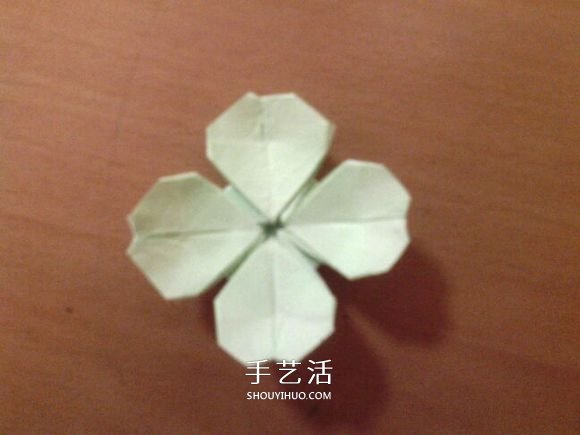 幸運四葉草的折法圖解 怎么折紙四葉草步驟圖 -  rpnrmr.com