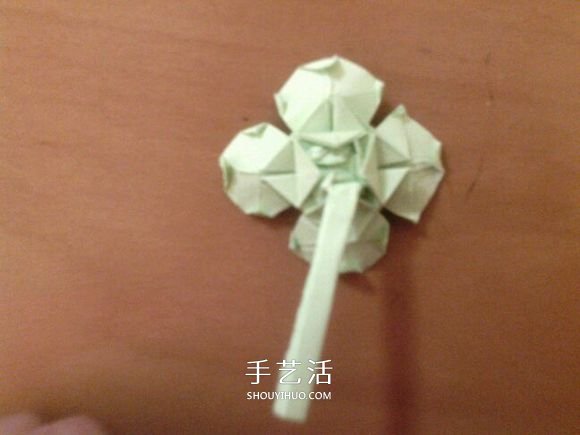 幸運四葉草的折法圖解 怎么折紙四葉草步驟圖 -  rpnrmr.com