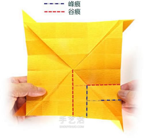 在川崎玫瑰上進(jìn)行改造 美麗紙玫瑰花手工折法 -  rpnrmr.com