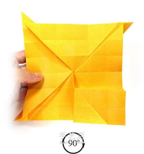 在川崎玫瑰上進(jìn)行改造 美麗紙玫瑰花手工折法 -  rpnrmr.com