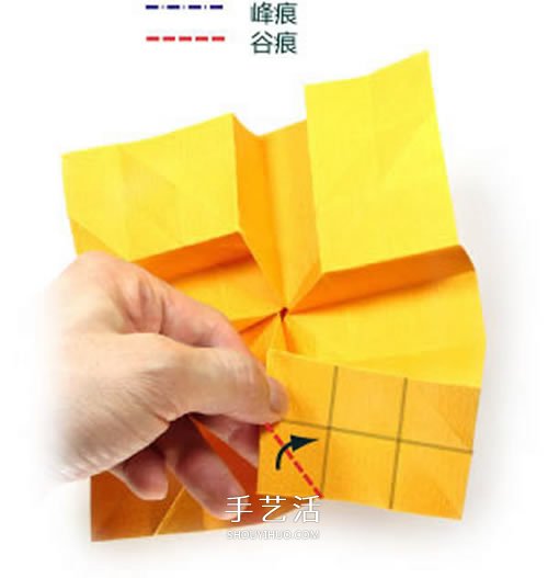 在川崎玫瑰上進(jìn)行改造 美麗紙玫瑰花手工折法 -  rpnrmr.com